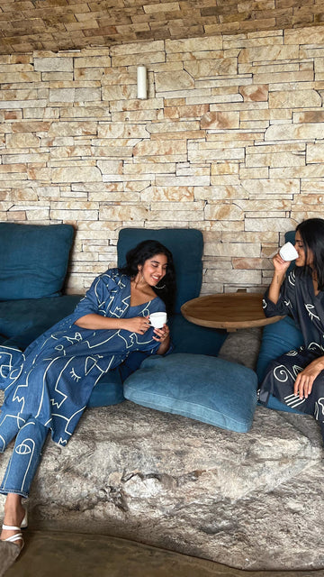 Handpainted Visage Lounge Wear